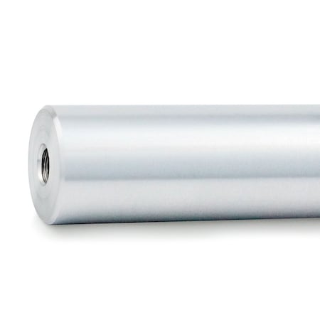 Gyford Round Standoffs, 5/16"-18 Thrd Sz, 4 in Bd L, Aluminum Black Anodized, 1 in OD SO-9400